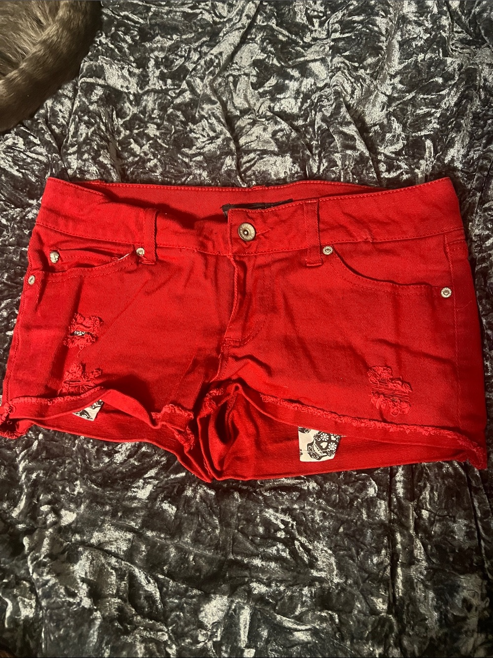 Lovesick “the short” Red Shorts - Size 5